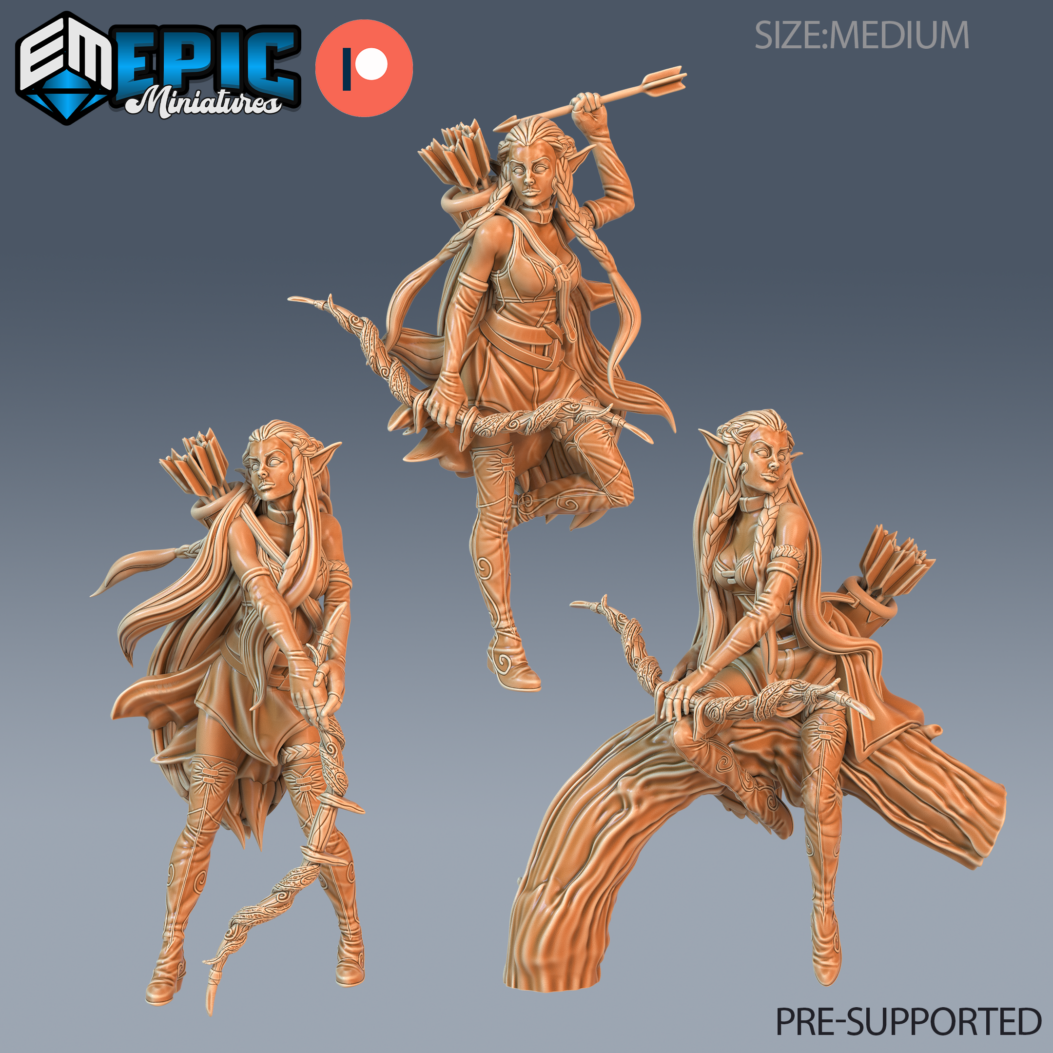 Elf Ranger Female Player Character